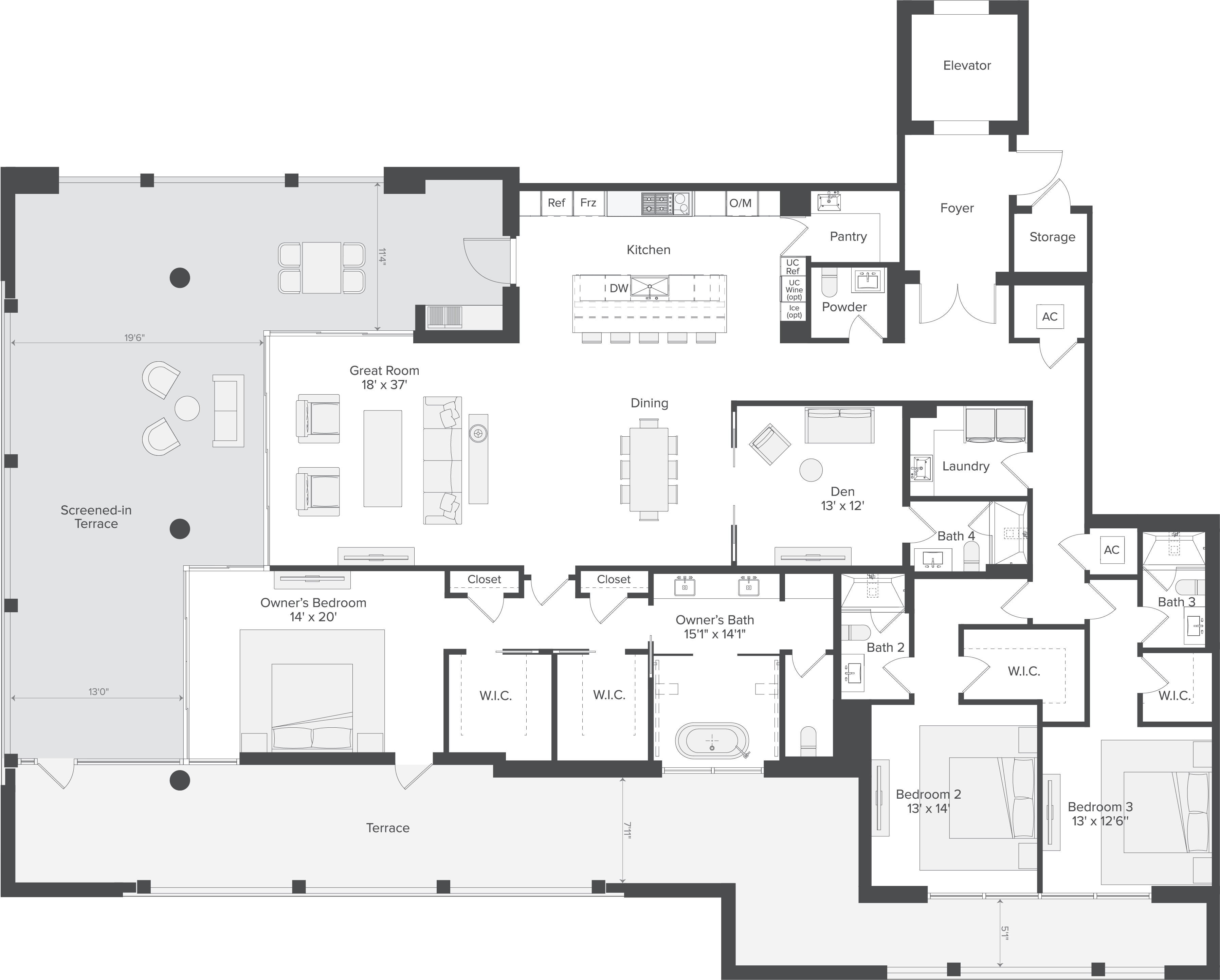 Residence 04 - Floorplan Image