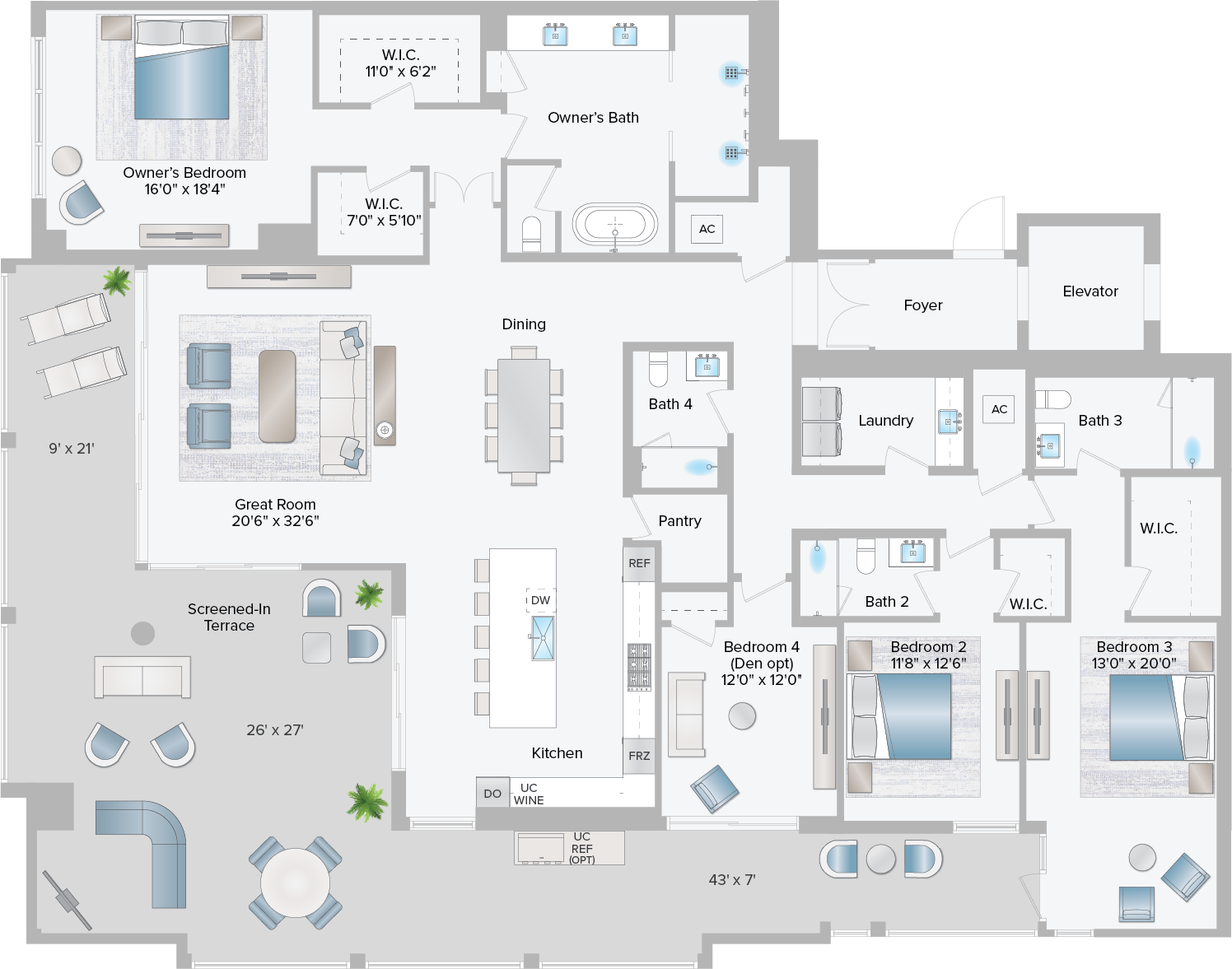 Residence 01 - Floorplan Image