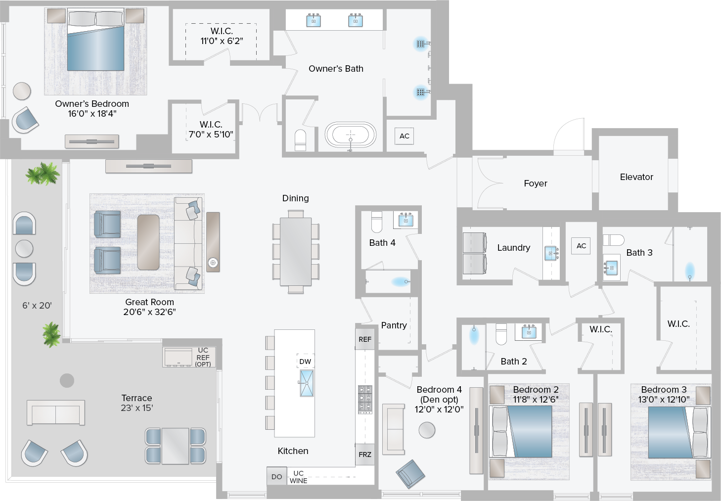 Residence 01 - Floorplan Image