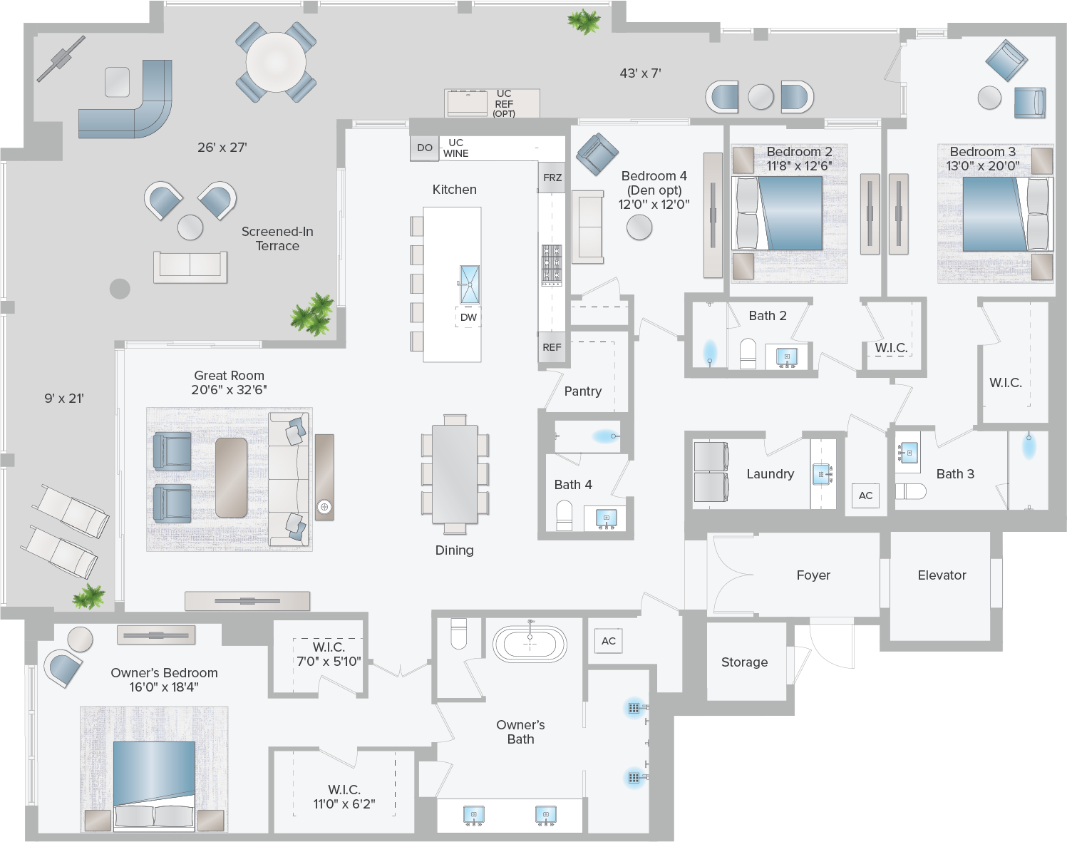 Residence 02 - Floorplan Image