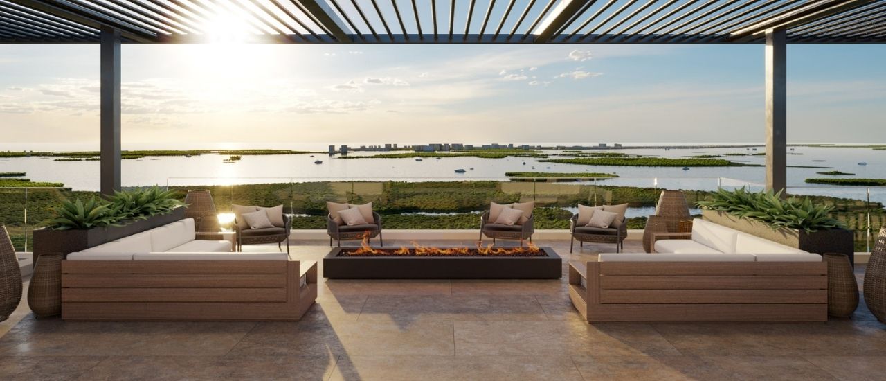The Island Rooftop Amenity Deck