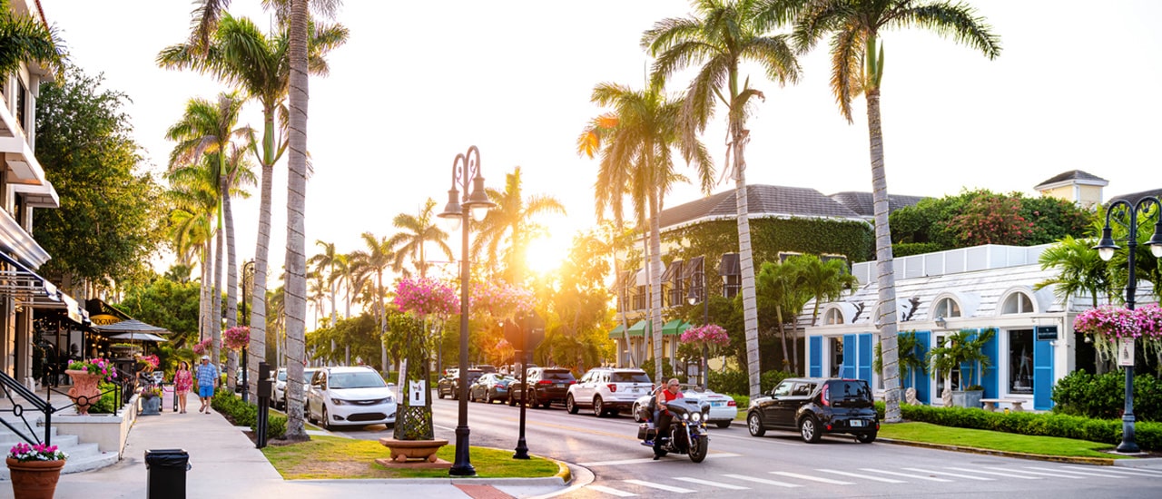 southwest florida city downtown