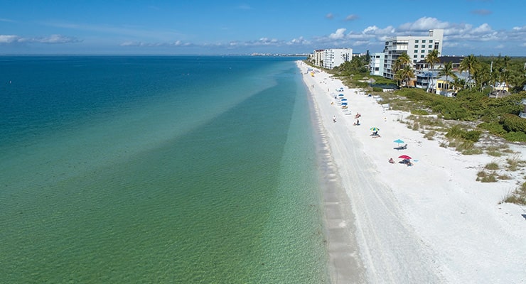 update from west bay - beach shoreline island at west bay