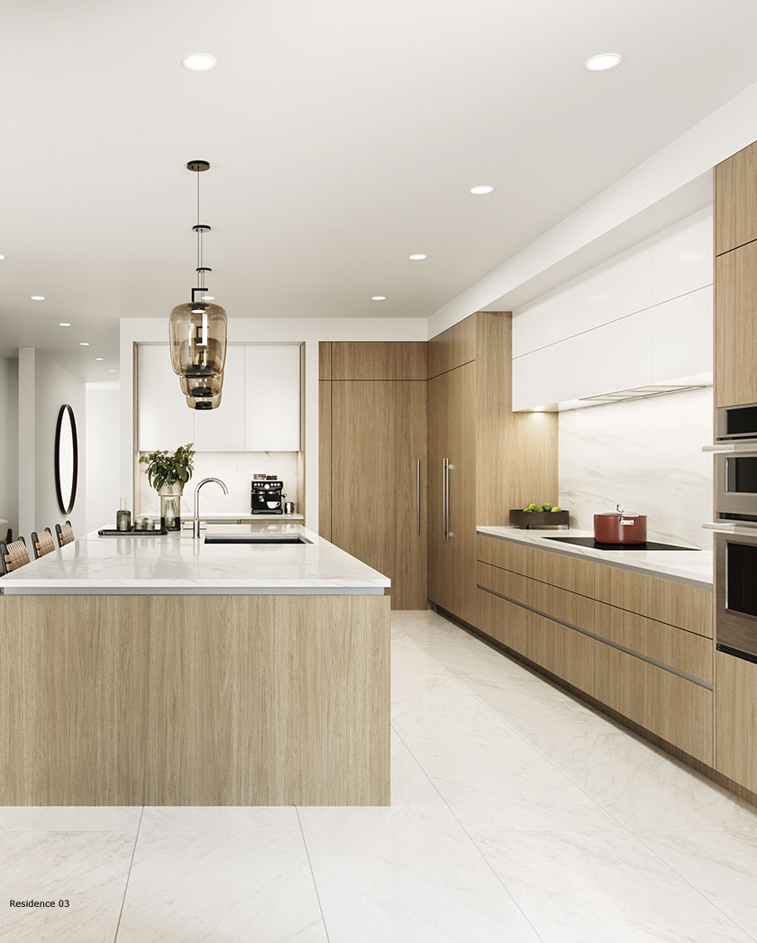 The Island West Bay, Kitchen - Residence 03