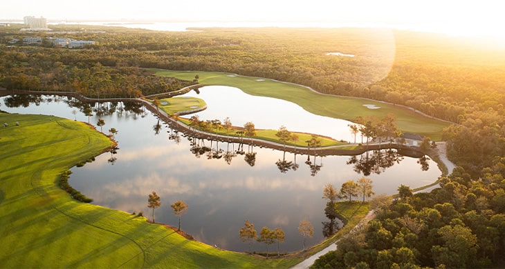 Golf Course in Estero Florida - Island West Bay