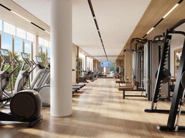 rendering of Fitness Center