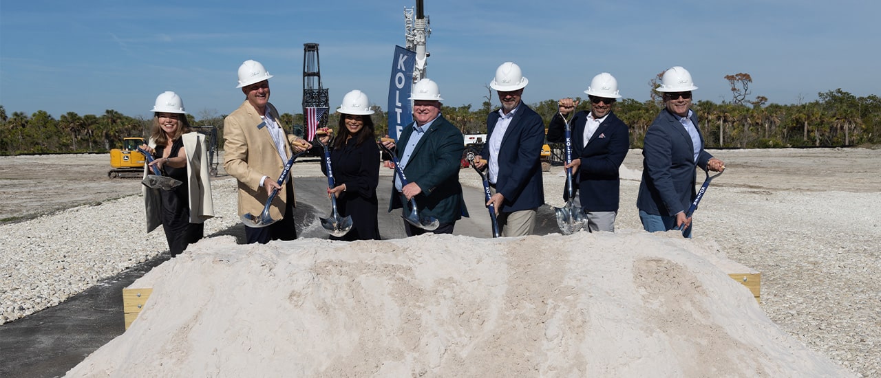 Developer Kolter - The Island at West Bay Club Groundbreaking Ceremony